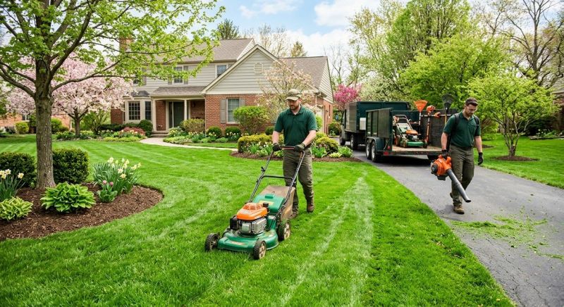 Spring Lawn Care in Bowie, MD