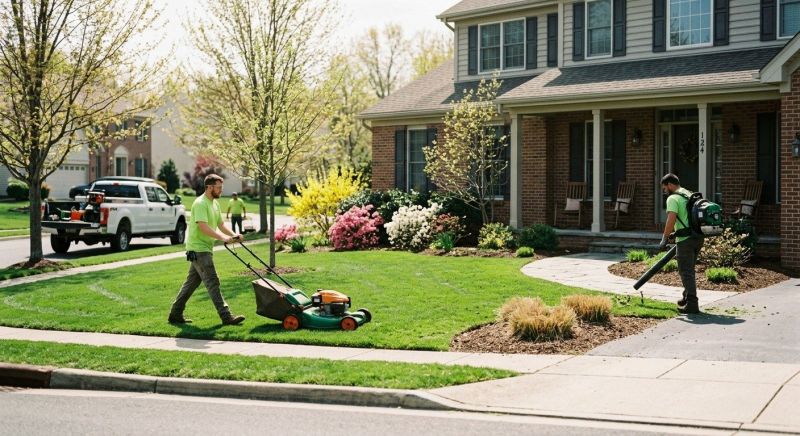 Spring Lawn Care in Bowie, MD