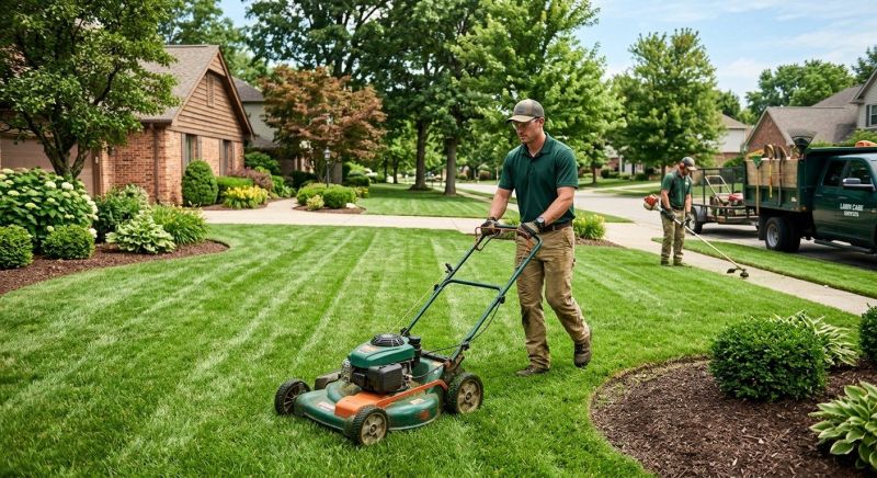Spring Lawn Maintenance in Bowie, MD